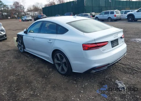 2020 Audi A5 Sportback Premium Plus 45 Tfsi Quattro S Tronic z USA, uszkodzony, nr VIN WAUCNCF51LA012737